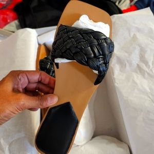 Marc Fisher black sandals